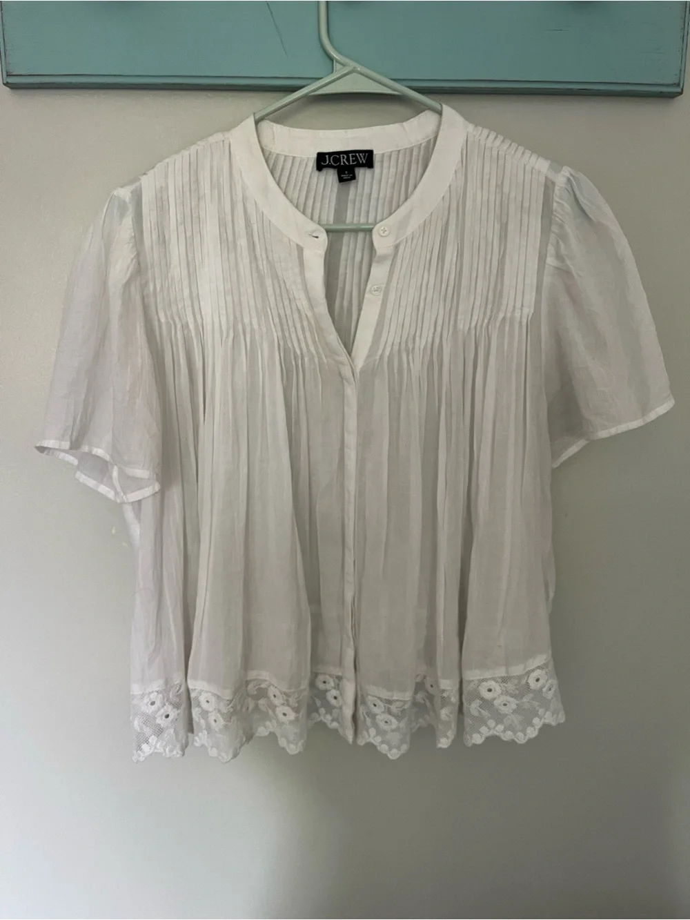 J. Crew lightweight white